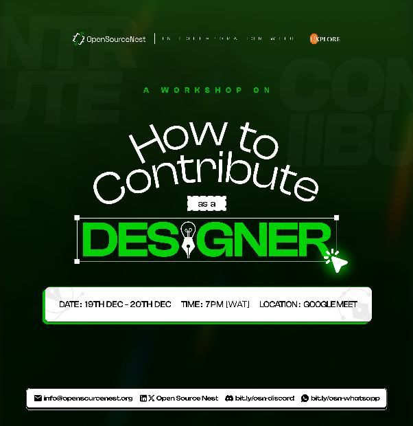 DESIGN CONTRIBUTION WORKSHOP — cover